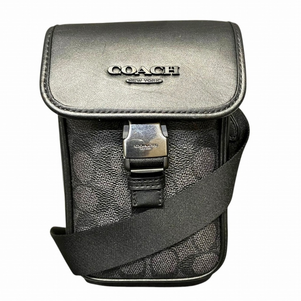 Coach Racer Fawn Crossbody Signature Shoulder Bag, PVC Leather CT885